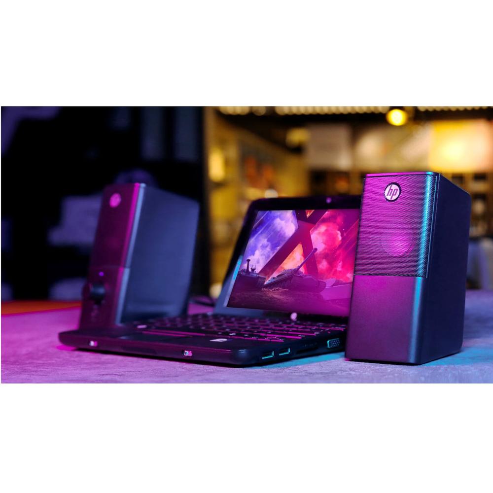 Multimedia Speakers with Stereo Sound for Multiple Devices 3.5mm Jack for Audio - DHS-2101
