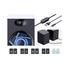 2.0 Channel LED Lighting 3.5mm Plug Stereo Audio USB Powered 6W PC Speaker