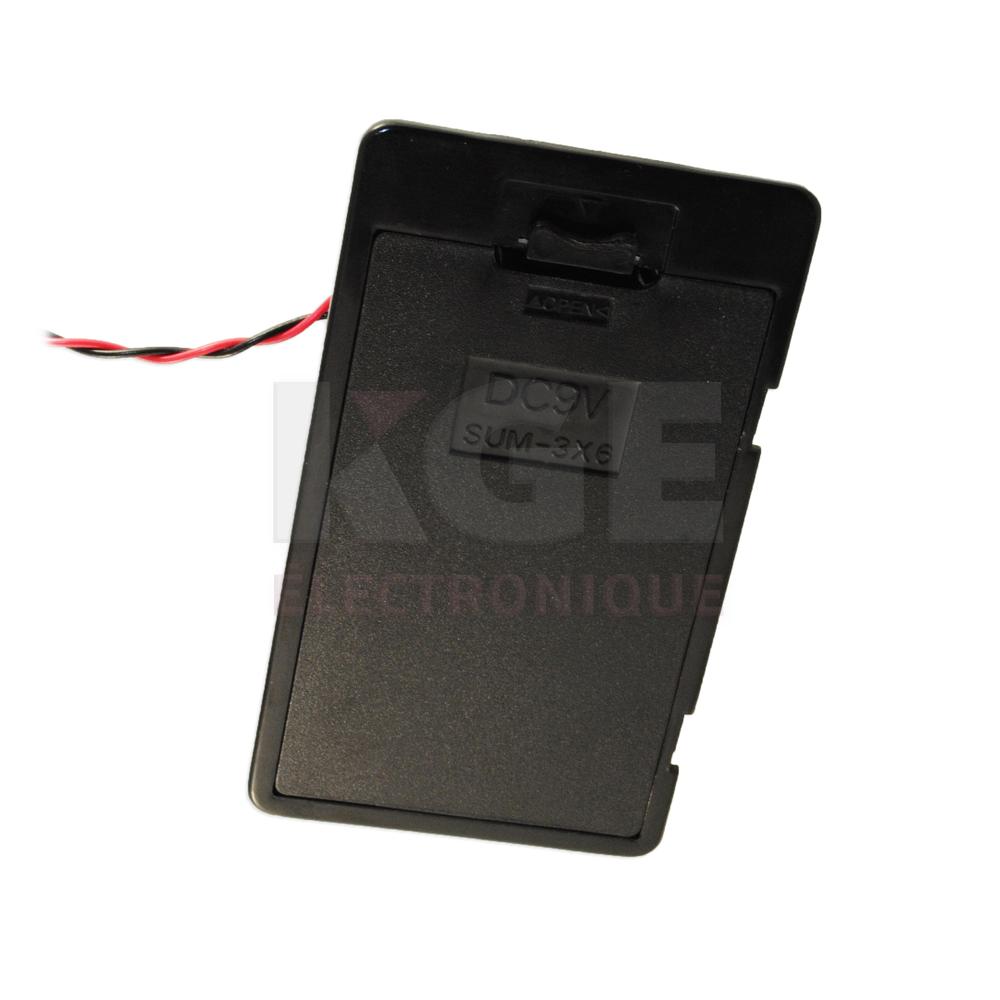 Porte-Batteries pour 6 Batteries AA avec Couvercle et Fil 6