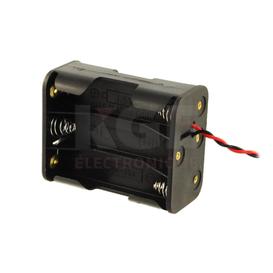 Porte-Batteries pour 6 Batteries AA avec Connexion Standard