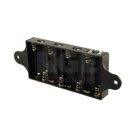 Porte-Batteries pour 6 Batteries AA avec Connexion à Souder et Pièces de Montage
