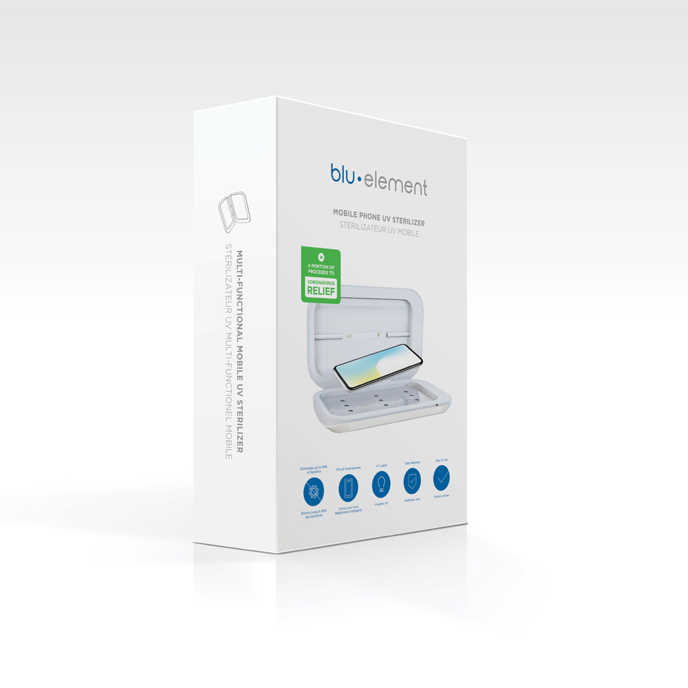 Mobile Phone UV Sanitizer White