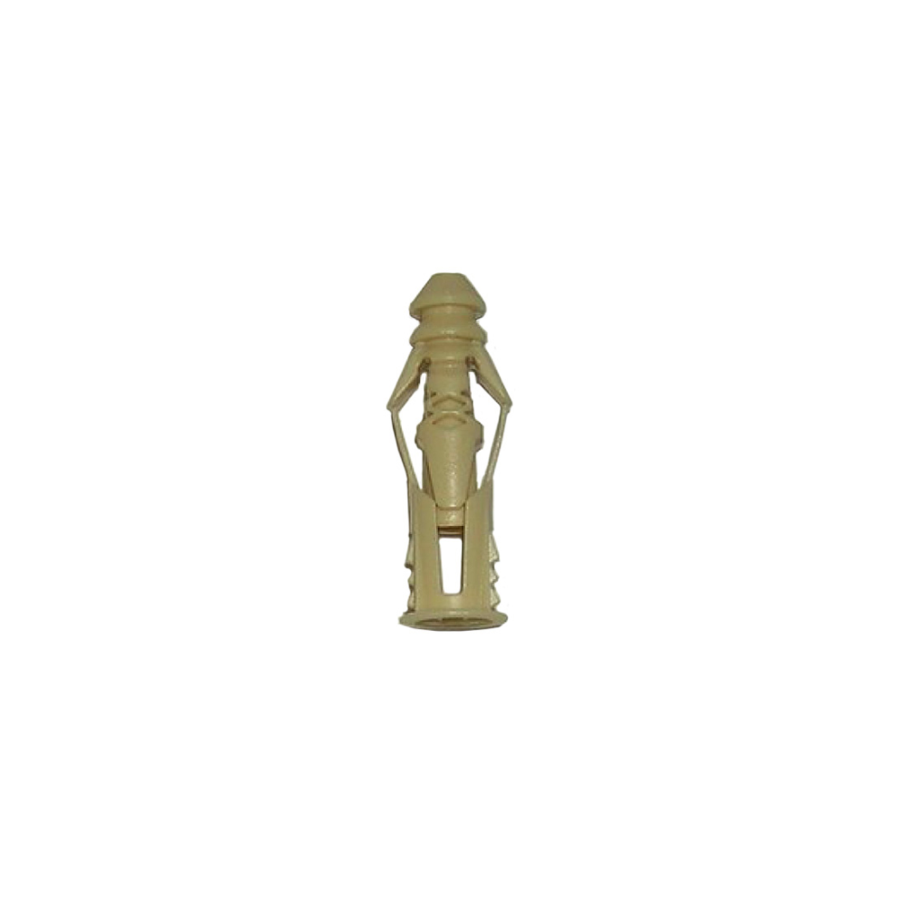 6-Pack - Plastic Anchor TripleGrip(TM) #6