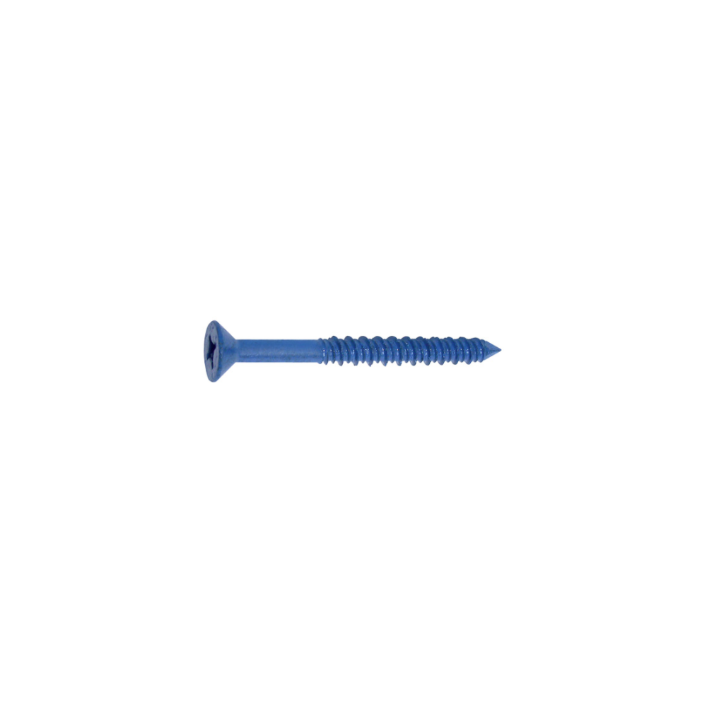 25-Pack - Flat Head Concrete Screw 3/16x2-1/4