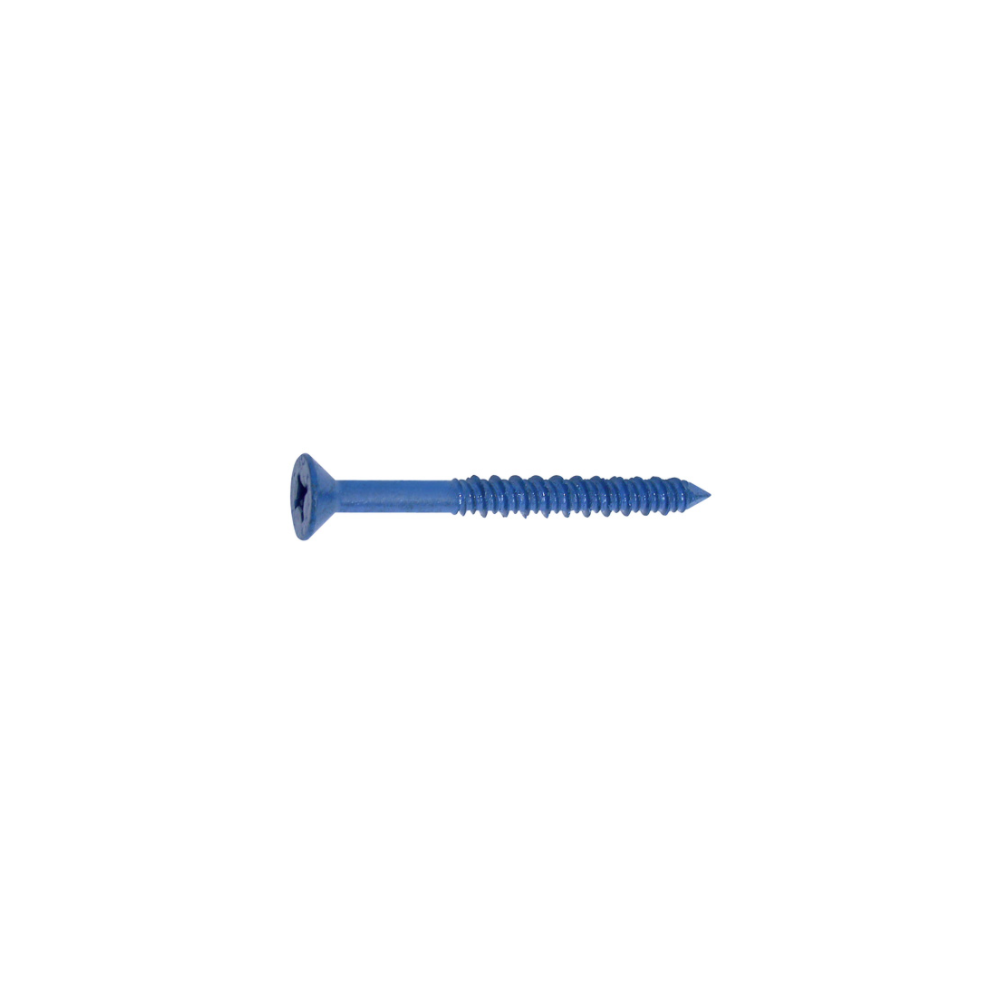 25-Pack - Flat Head Concrete Screw 1/4x2-1/4