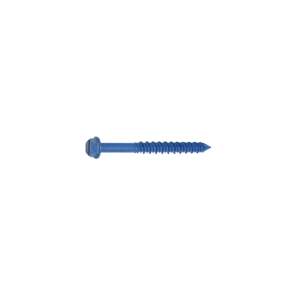 10-Pack - Hexagonal Head Concrete Screw 3/16