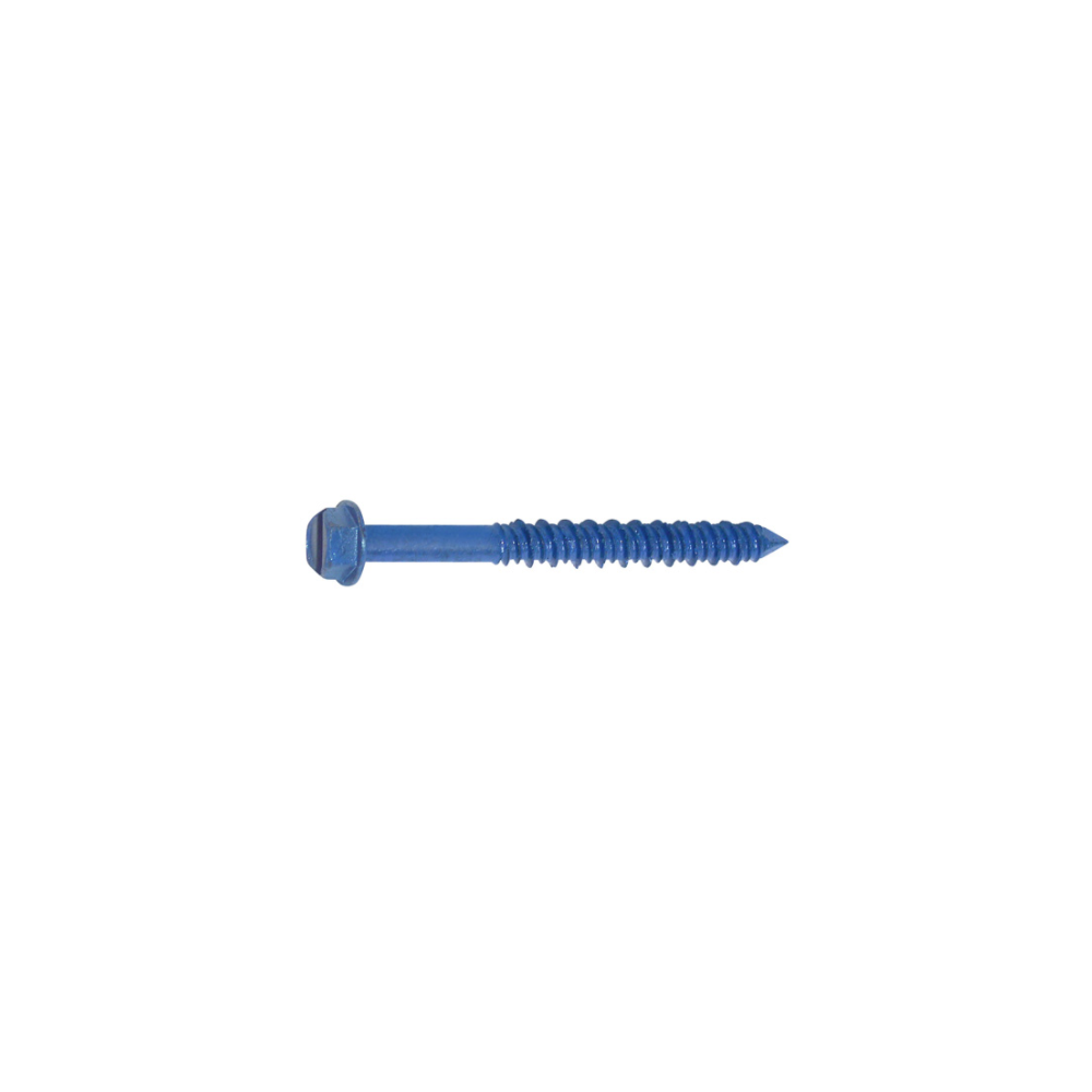 25-Pack - Hexagonal Head Concrete Screws 1/4