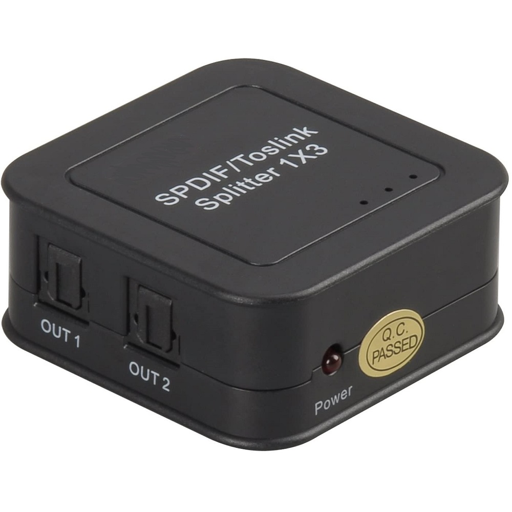 1 In 3 Out Optical Audio Splitter
