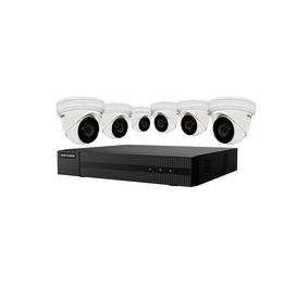NVR 4K 8CH 2TB avec 6 Caméras IP 4mp