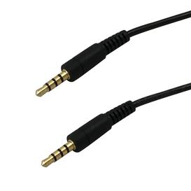 Câble 3.5mm 4 Contacts 6' M/M 28AWG