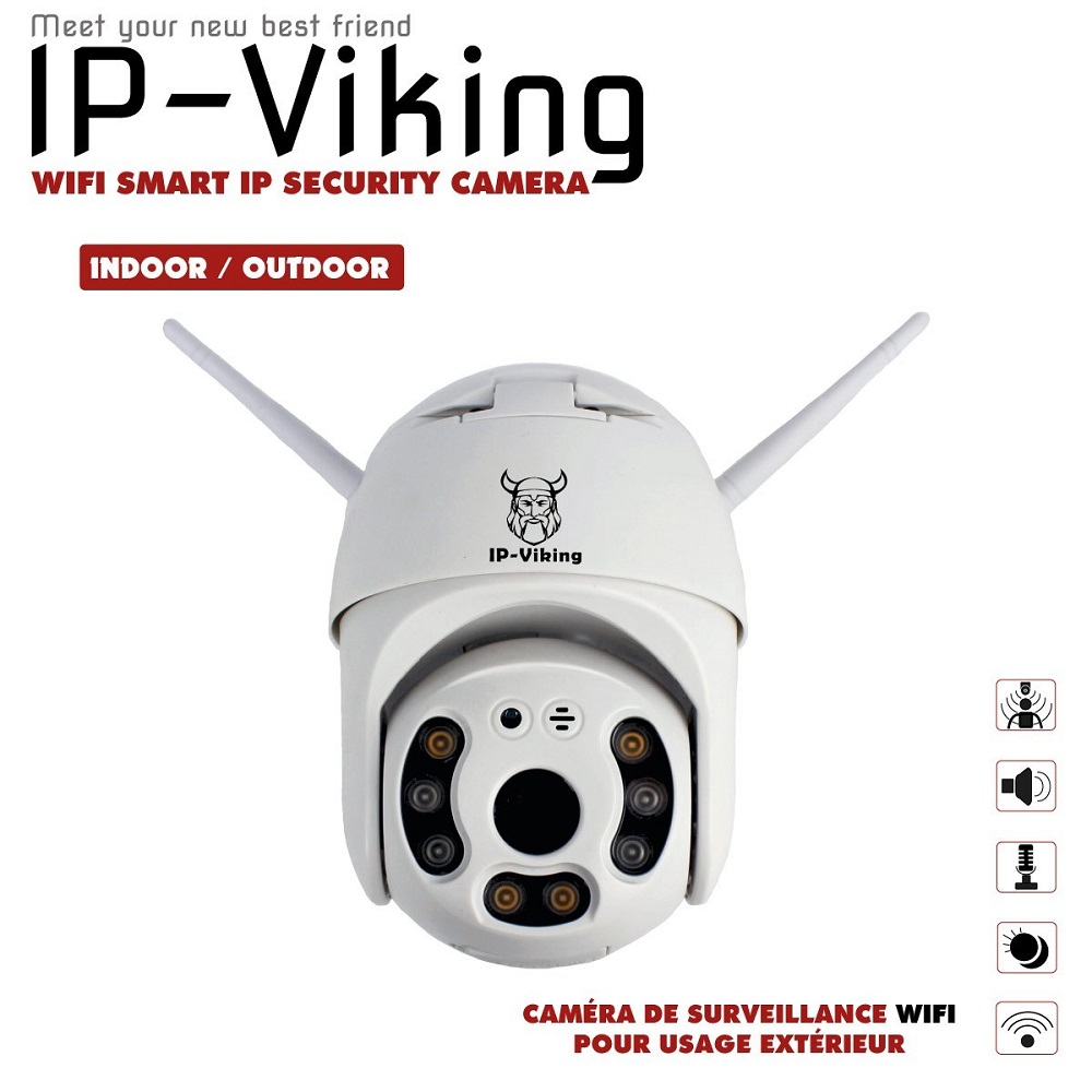 Mini caméra de surveillance IR intelligente WIFI HD DV, micro SD 128GO