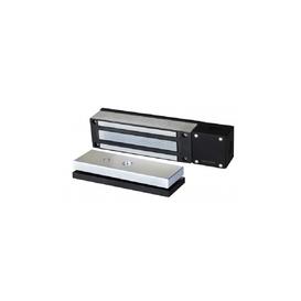Magnetic Gate Lock, 1,200-lb Holding Force, Face Mount, Weldable