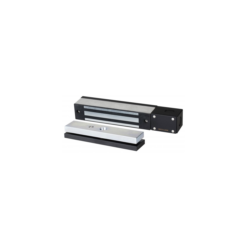 Electromagnetic Gate Lock, 600-lb Holding Force, Face Mount, Weldable