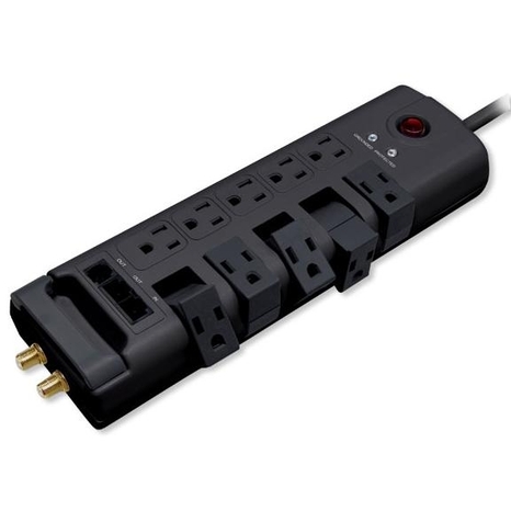 10 Outlet Surge Protector - 8ft cord
