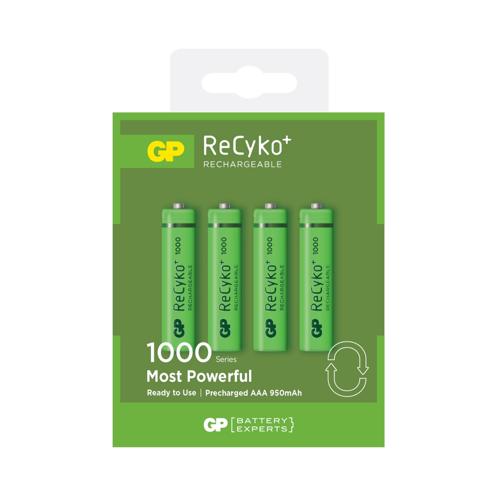 4 Batteries AAA NiMH Rechargeables