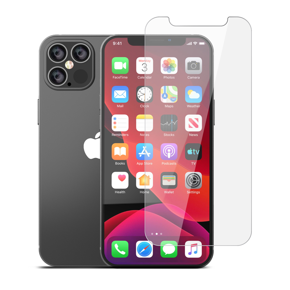 Protection écran en verre trempé Antimicrobien pour iPhone 12 Pro Max