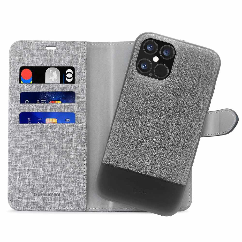 Étui 2 in 1 Folio pour iPhone 12 Pro Max