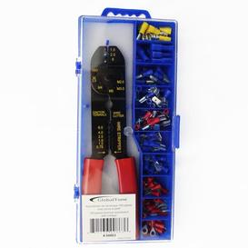 Assortiment de terminaux 100 pièces avec pince à sertir