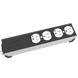 15 Amp. 4 Outlet Power Strip
