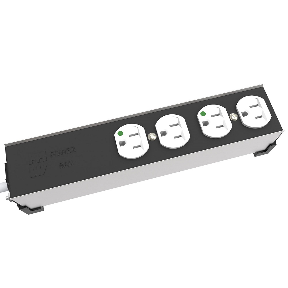 15 Amp. 4 Outlet Power Strip