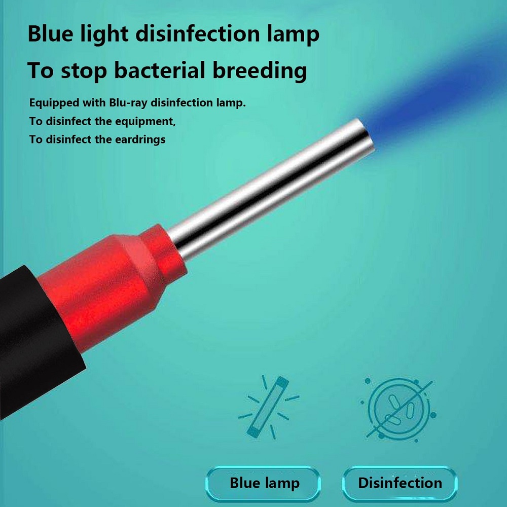 Inspection Camera 5MP 6 LED Lights Compatible with Tablet and Smartphone