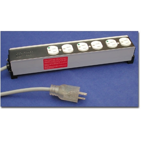 15 Amp. 6 Outlet Power Strip