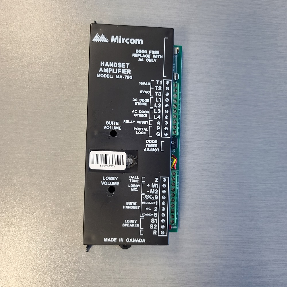 MA-792 Mircom Handset Amplifier