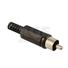 Phono (RCA) Plug - Black