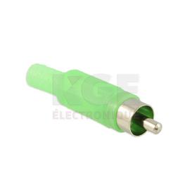 Phono (RCA) Plug - Green