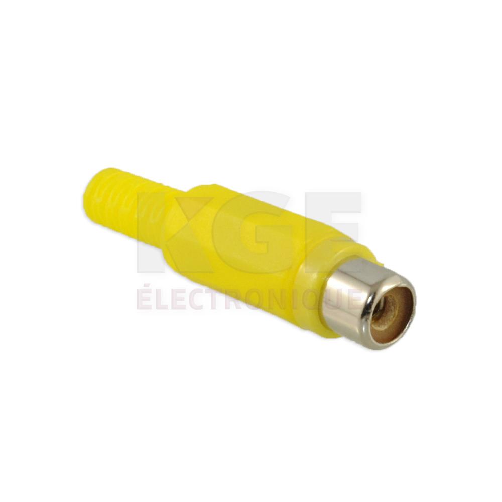 Phono (RCA) Jack - Yellow