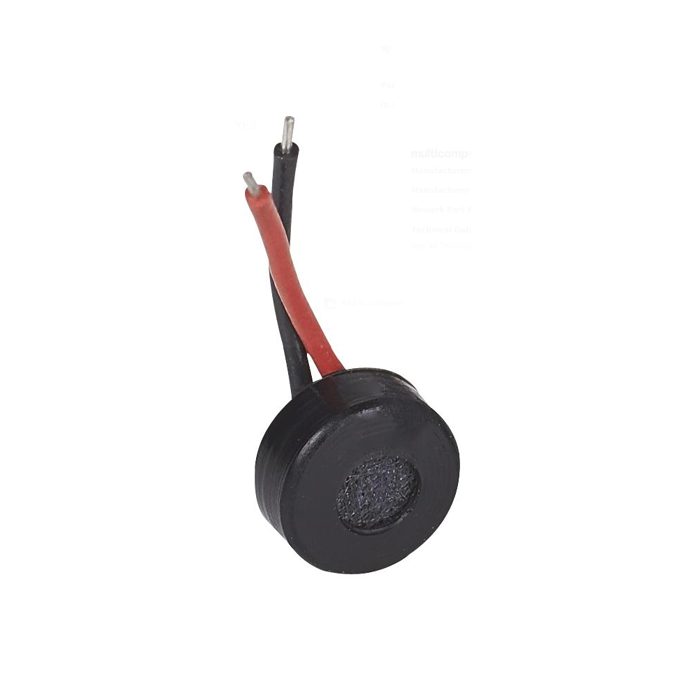 Microphone Omnidirectionnel 2 à 10V