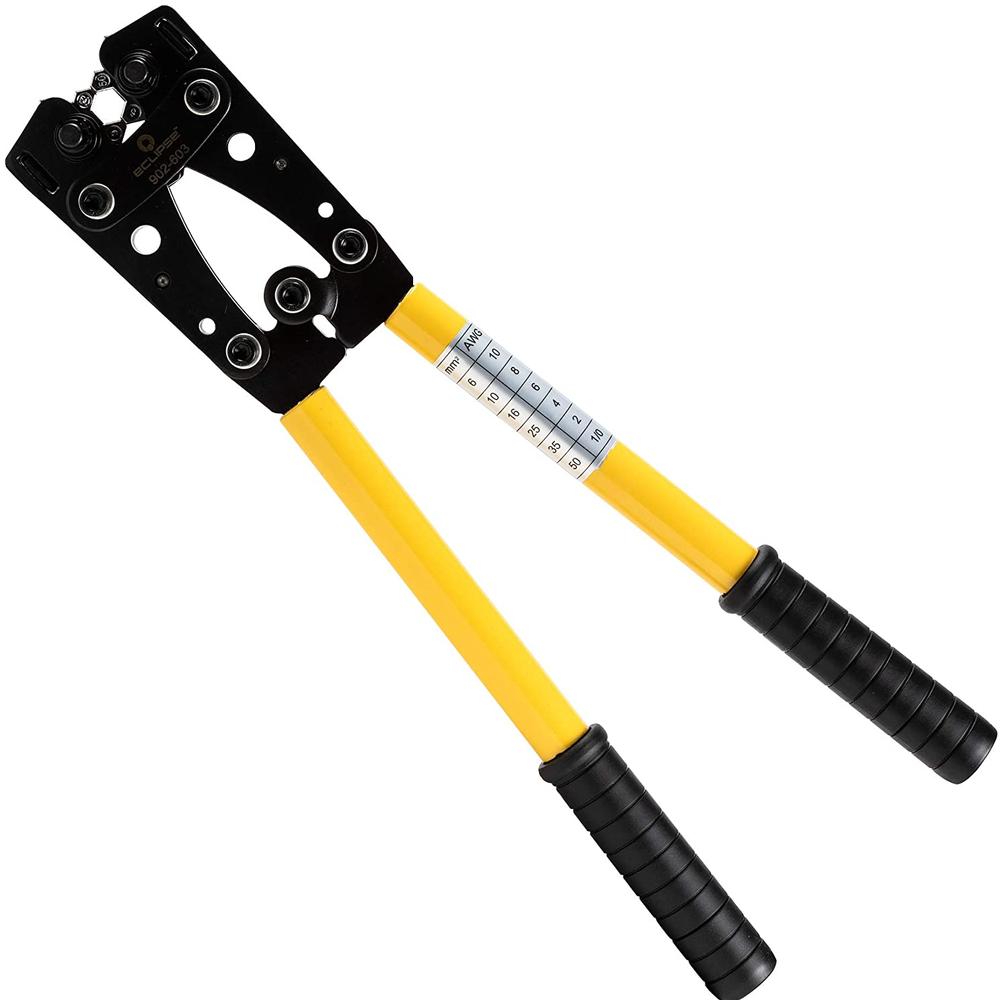 HeavyDuty 1/0 Mechanical Hex Crimper- AWG 10-1/0