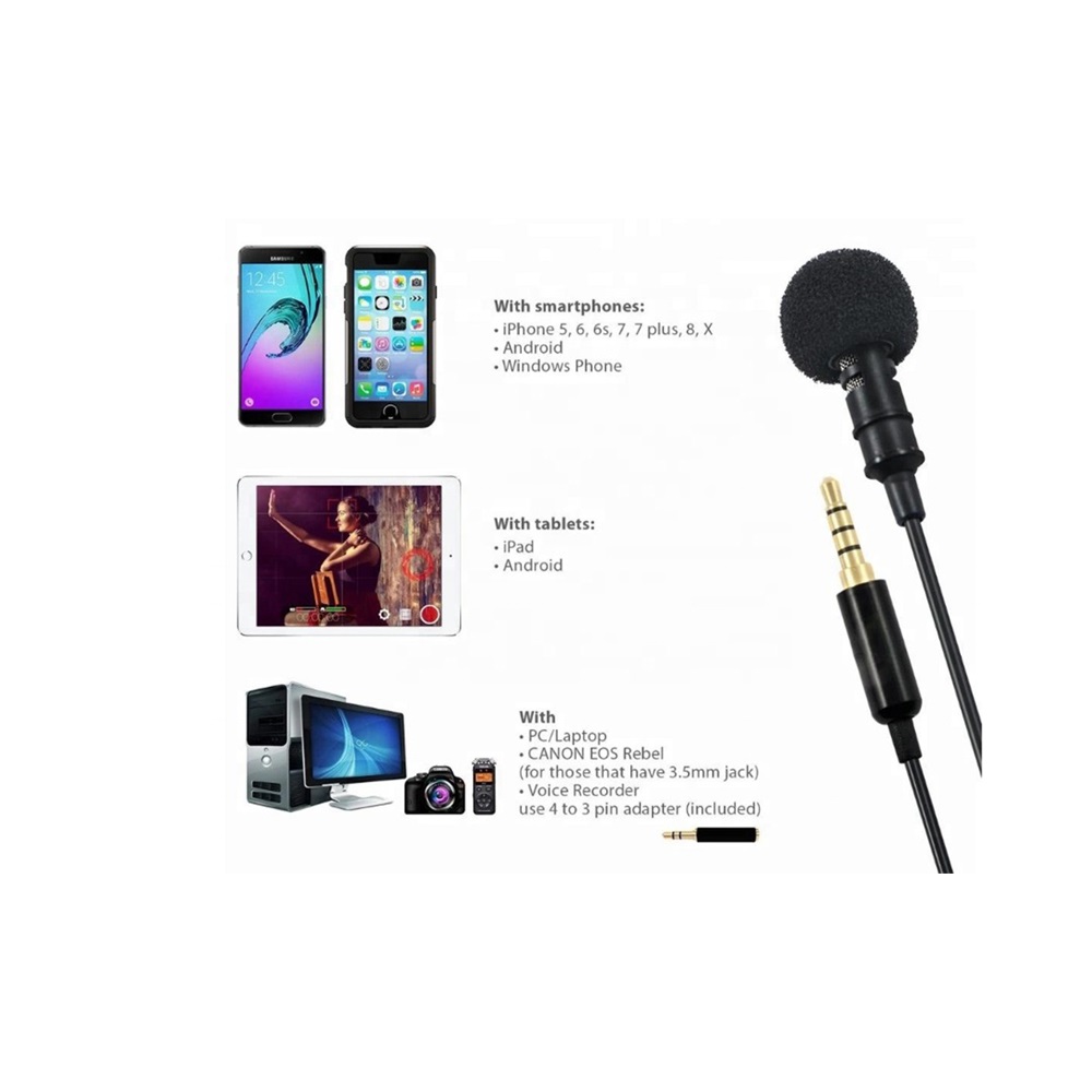3.5mm Lavalier Microphone