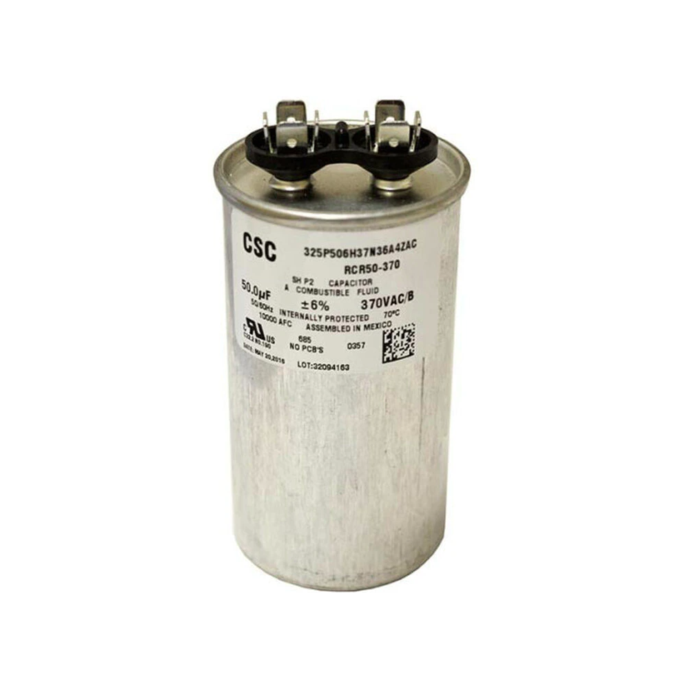 Condensateur de Marche pour Moteur AC 2 bornes 370V