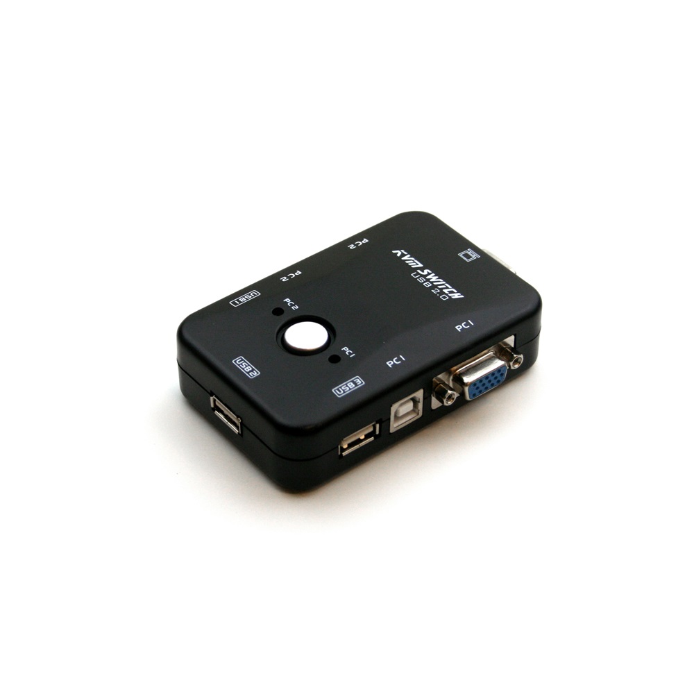 Commutateur KVM Manuel 2 Ports USB