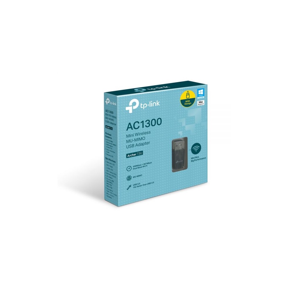 AC1300 Mini Wireless MU-MIMO USB Adapter