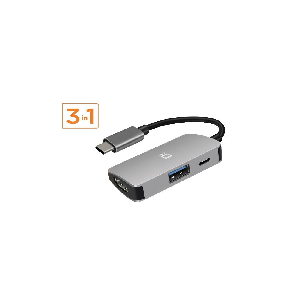 Station d'Acceuil USB Type-C Portable 3 en 1