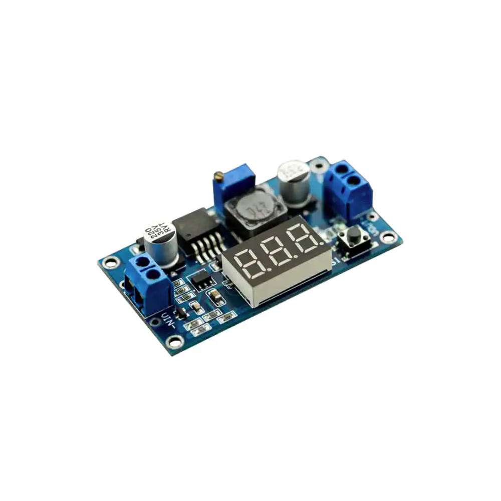 20W Adjustable DC-DC Buck Step-Down Converter with Digital Display