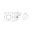 Square LED Interior Lights 2.5W - Cold White