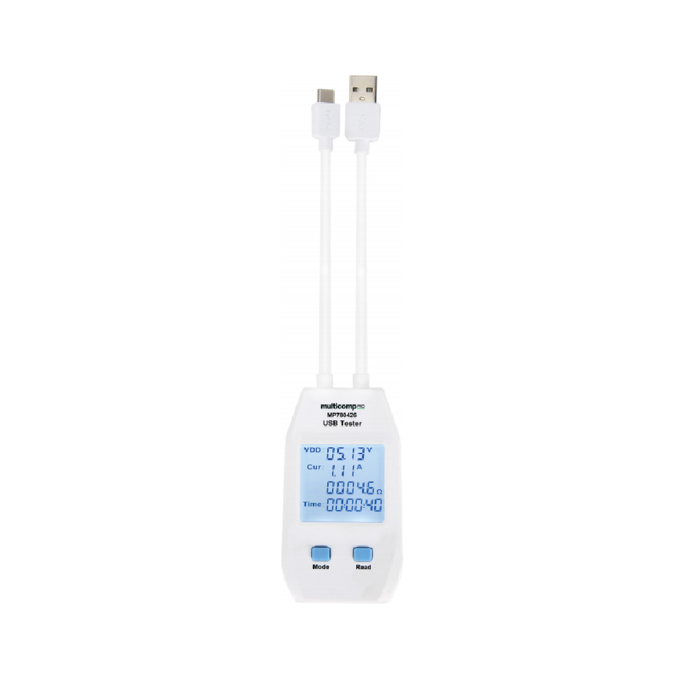 Testeur USB Type A/C 4-24VDC 5A