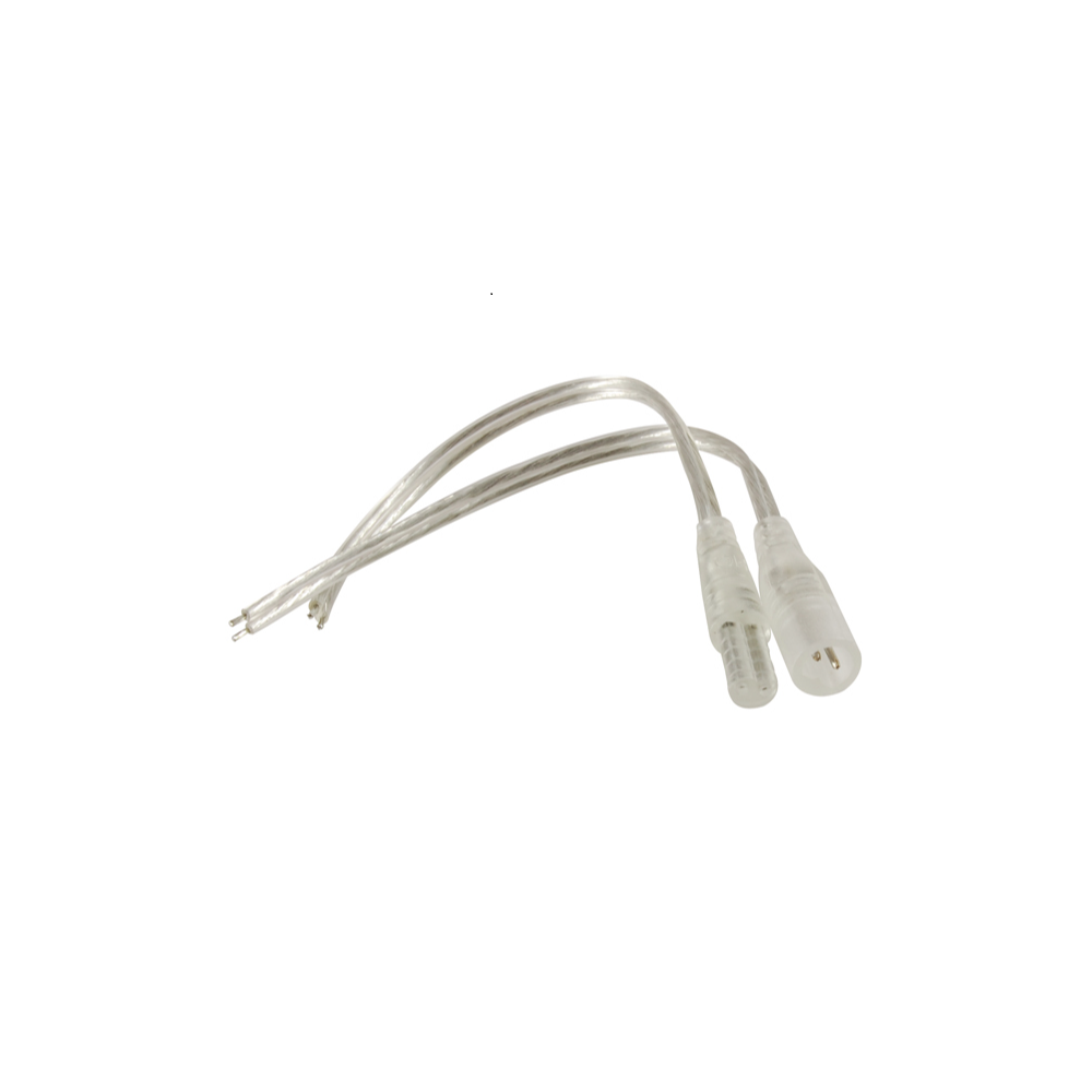 Connecteur étanche pour DEL de taille 3528 et 5050 de couleur solide (mâle et femelle)