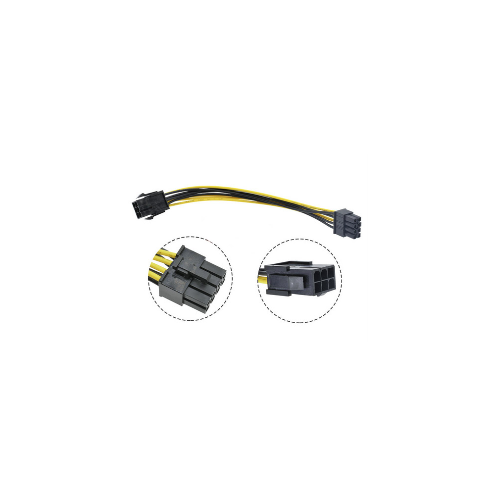 PCI 6Pin vers 8Pin F/M