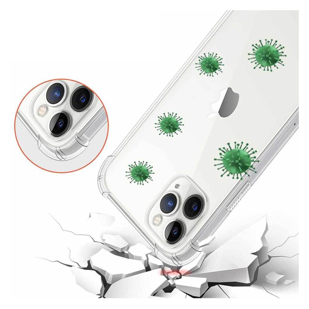 Blu Element - Étui robuste antimicrobien DropZone Noir pour iPhone 12 Pro Max