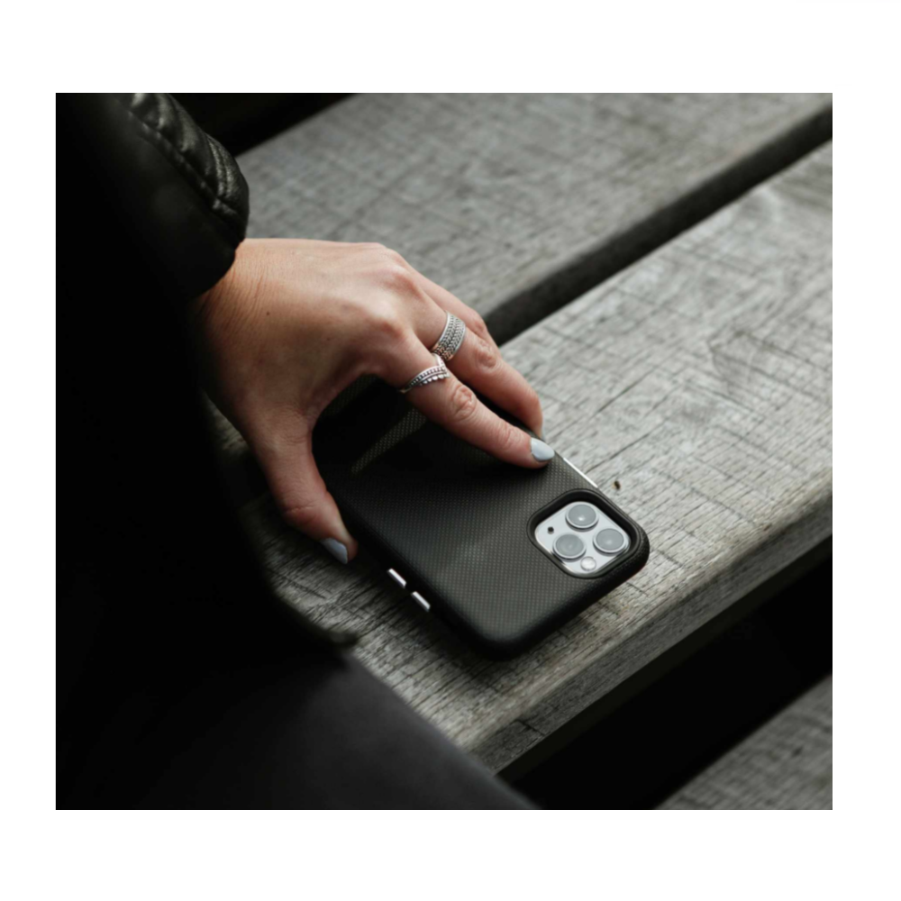 Blu Element - Coque antimicrobienne Armour 2X Noir pour iPhone 12 Pro Max