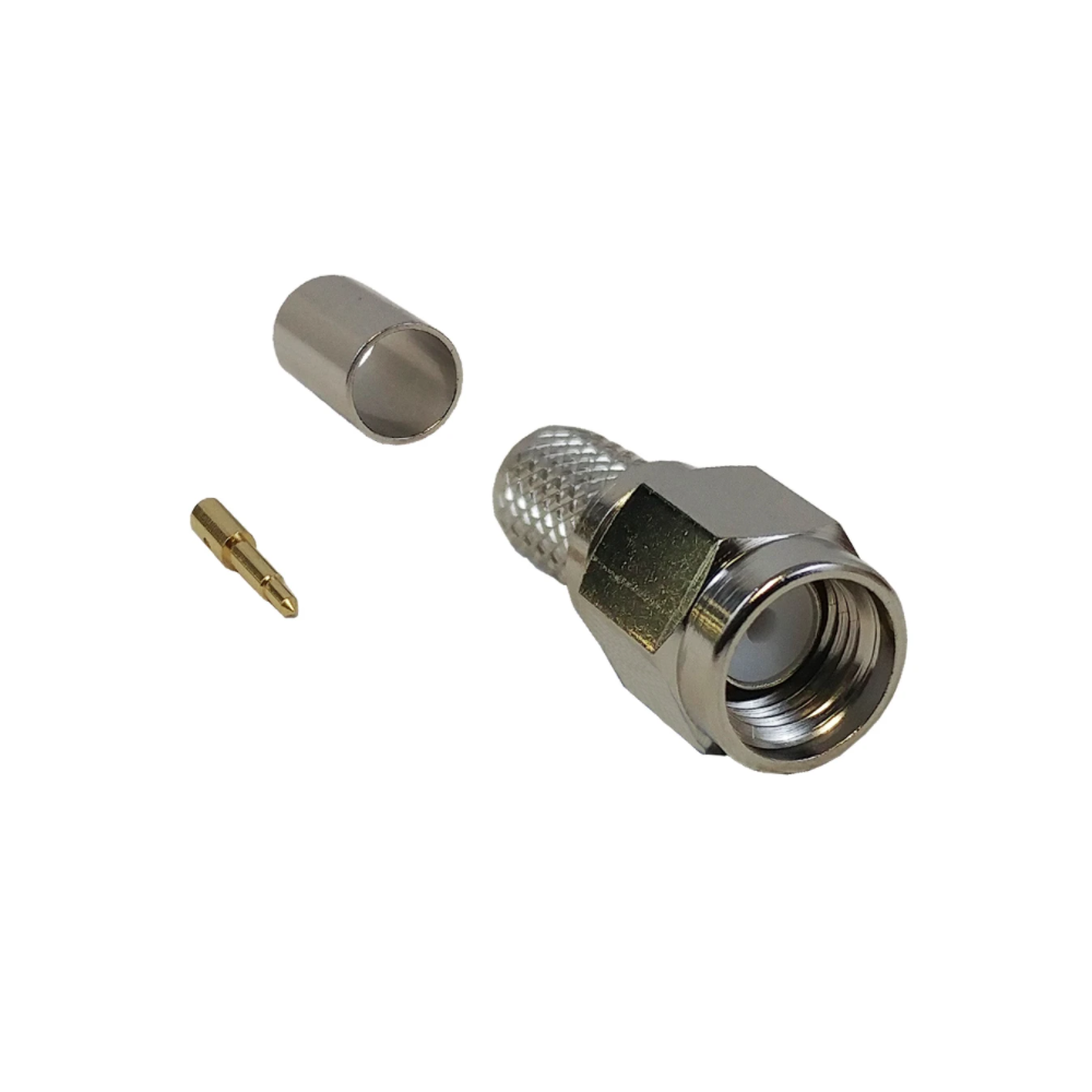 SMA Male Crimp Connector for LMR-240 50 Ohm