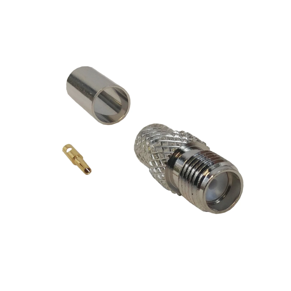 SMA Female Crimp Connector for LMR-240 50 Ohm