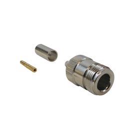 Connecteur à sertir femelle de type N pour LMR-240 50 Ohm