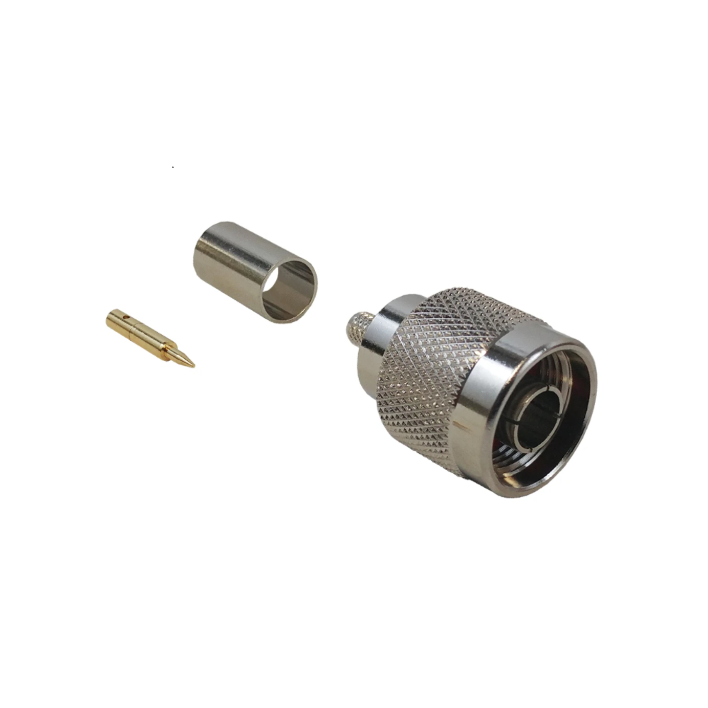 N-Type Male Crimp Connector for LMR-240 50 Ohm