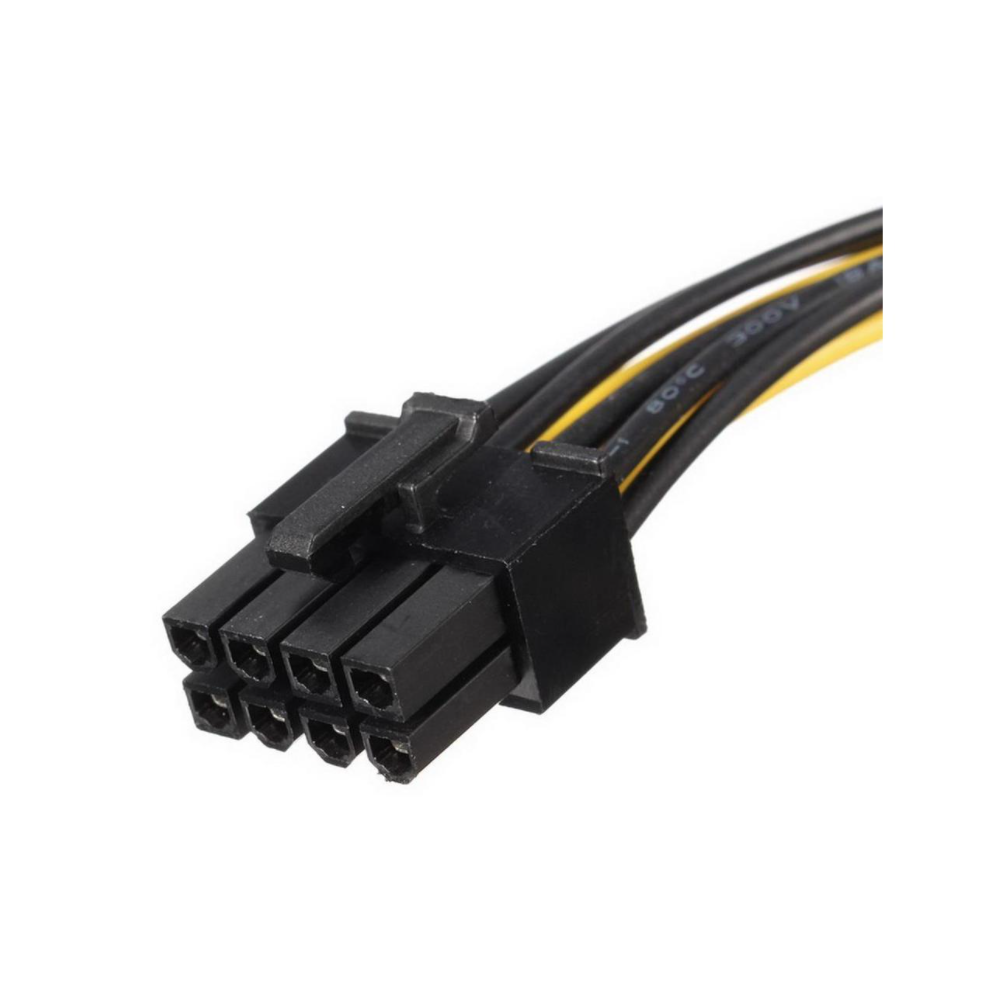 Molex Dual 4 Pin to PCI-E 8 Pin