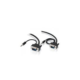 Câble audio VGA+3.5mm 2M/2M 30FT